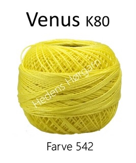 Venus K80 farve 542 Gul